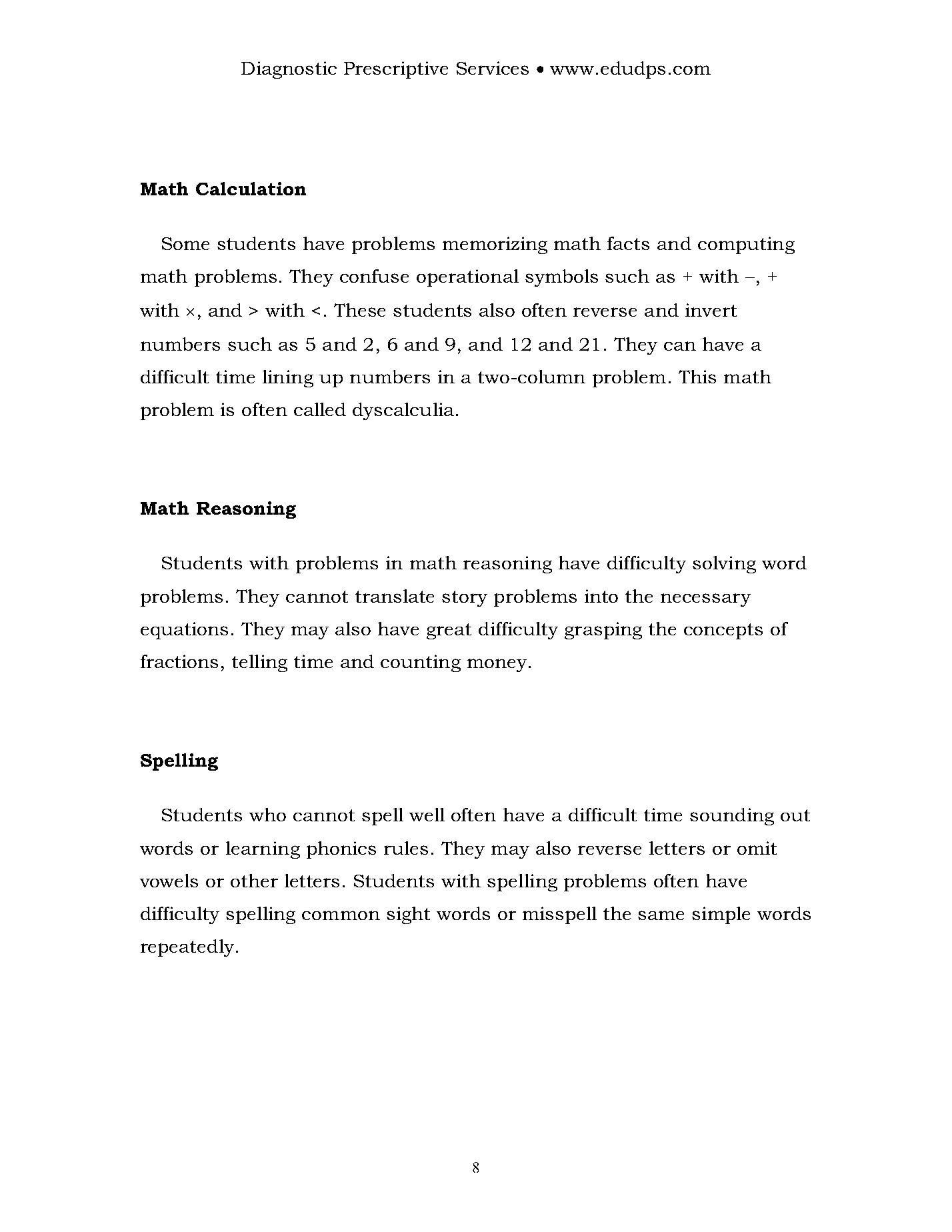 learning problems guide sample pages_Page5